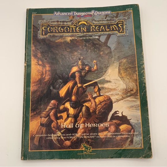 Tsr | Games | Add Advanced Dd Tsr Module Fr7 Forgotten Realms Hall Of ...